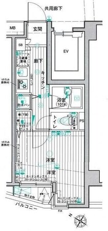 パークウェル新桜台駅前の物件間取画像